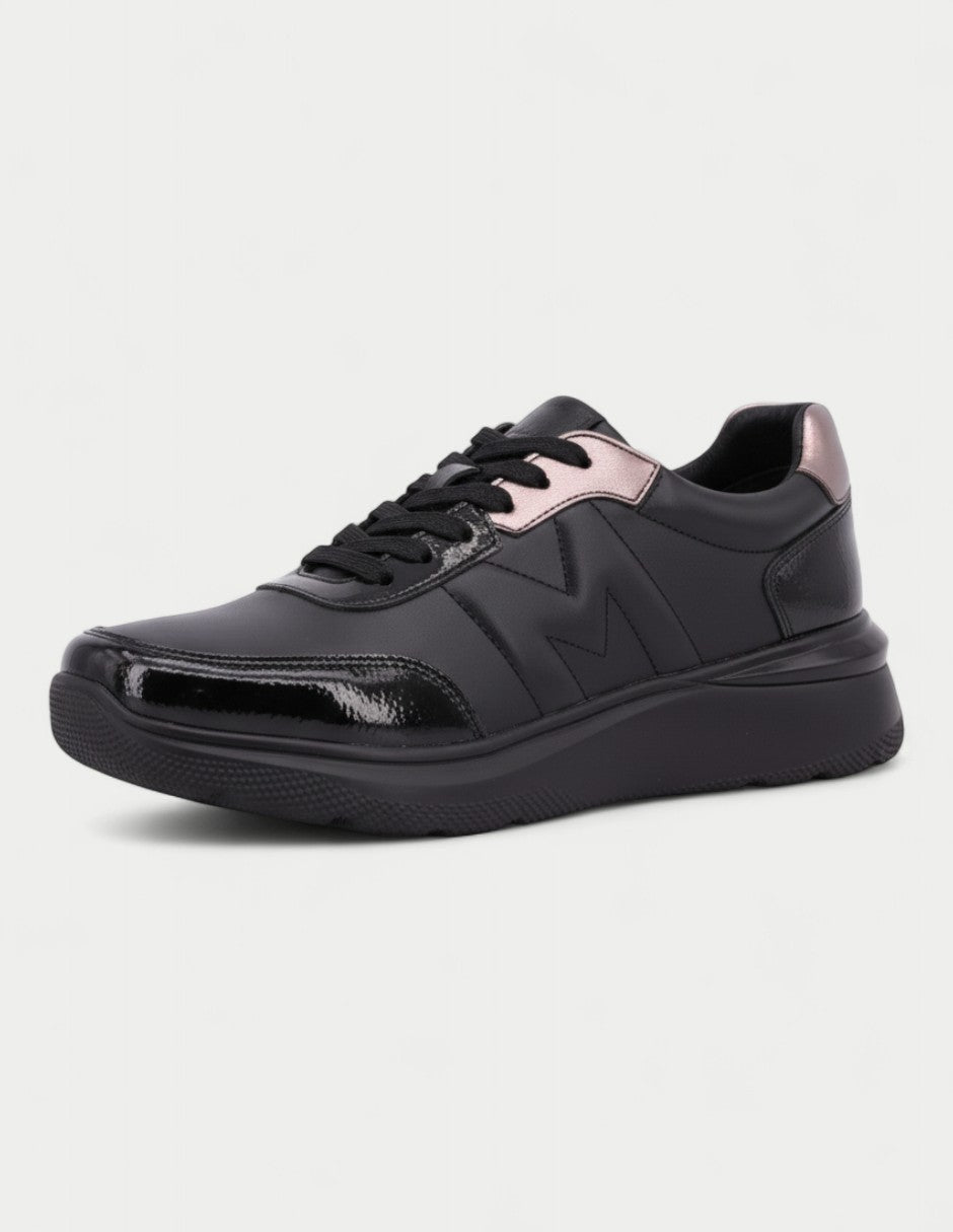 Tenis casual ergonómico Elsa 02 Manet, vista posterior
