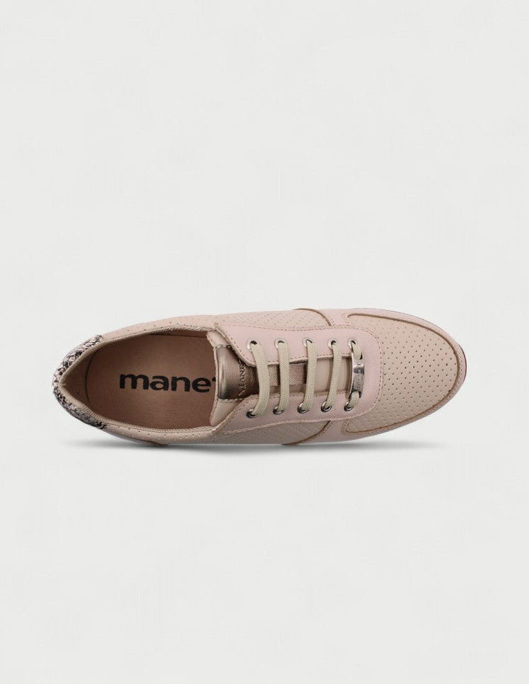 Tenis de Piel para mujer nude