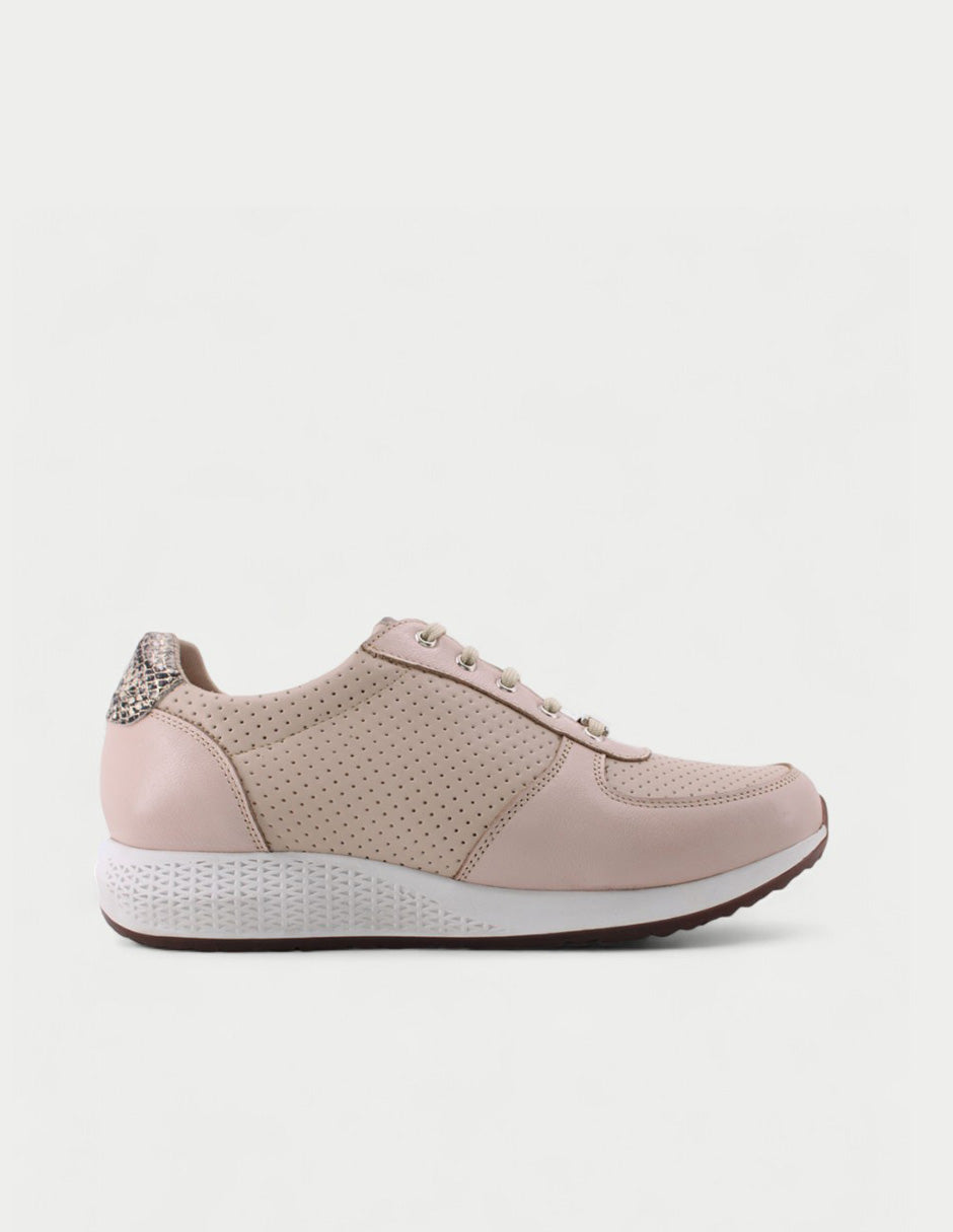 Isabella 01 - Casual Leather Sneakers